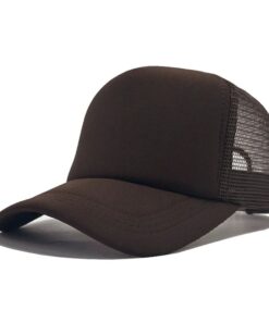 mũ lưỡi trai unisex basic màu đen